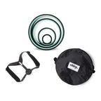 Ultimate Back + Neck Bundle, 4-Pack Chirp Wheel, Carrying Case, and Upper Back Posture Corrector, Includes Focus, Deep Tissue, Firm, and Gentle Wheel Roller, Holds Up to 500 lbs.