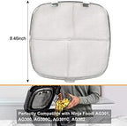 BYKITCHEN Stainless Steel Splatter Shield for Ninja Foodi AG301, Air Fryer Accessories for Ninja Foodi 5-in-1 Indoor Grill, Replacement Parts for Ninja Foodi AG300, AG300C,AG301C, AG302, AG400