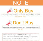 2 Packs Blender Replacement Parts for Ninja, 7 Fins Ninja Blender Blade Compatible with Nutri Ninja Foodi Power Blender SS101 SS151 SS351 SS401 SS300 CO351B CO101B, Ninja Blender Blade Replacement