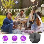 PIMAG Holographic Blade Fans - Fly Repellent for Picnics, Parties, Restaurants - Keep Flies Away - 4 Pack