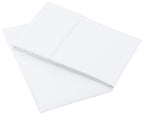 Amazon Basics - 400 Thread Count Soft Cotton Pillow Case, King Size, 40" L x 20" W, Machine Washable, White - Set of 2, Pillows Not Included