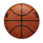 WILSON NBA Authentic Series Basketball - Outdoor, Size 6 - 28.5",Brown