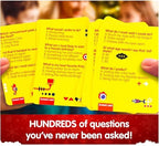 SUSSED The Wacky ‘What Would You Do?’ Social Card Game - Kids Stocking Stuffer & Family Travel Game - Fun & Easy to Play - All Ages 6 and Up - Hello Yellow Deck