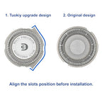 SH30 Replacement Heads for Philips Norelco Series 3000, 2000, 1000 Shavers and S738 Click and Style, Blades for Philips S1560 Shaver, SH30 Blades