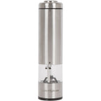Latent Epicure Battery Operated Salt and Pepper Grinder Set - Complimentary Mill Rest | Bright Light | Adjustable Coarseness