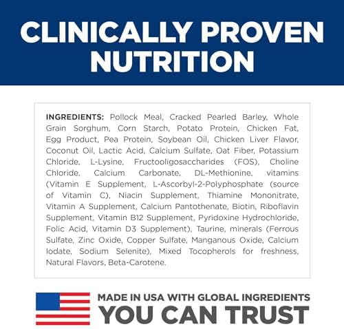 Hill's Science Diet Sensitive Stomach & Skin, Adult 1-6, Stomach & Skin Sensitivity support, Dry Dog Food, Pollock, Barley, & Insect Recipe, 3.5 lb Bag