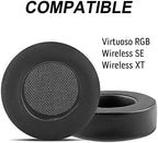 Upgrade Replacement Ear Pads Cushions for Corsair Virtuoso RGB Wireless SE XT Gaming Headset, Cooling-Gel Earpads with Softer Memory Foam, Added Thickness, Durable Protein Leather