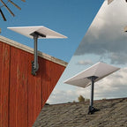 for Starlink Gen 3 Mount Kit Pivot Roof Mount for Starlink Gen 3, Adjustable Pole Mount 16" for V3 Standard Dish Kickstand Roof Wall Mounting, Starlink Accessories