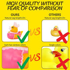 Rubber Ducks in Bulk 50 Pack, Ducks for Jeeps, Assorted Duckies for Jeep Ducking, Floater Duck Bath Toys for Kids Baby Showers Accessories, Birthday Gifts