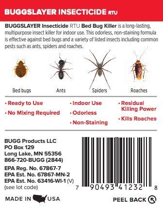 BUGGSLAYER Insecticide Ready-to-use Indoor 32-oz