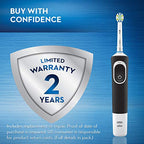 Oral-B Vitality FlossAction Electric Toothbrush with Replacement Brush Head, Black