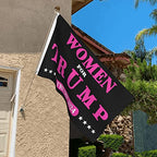 HUIHUANGm Trump-2024 Flag Women-For-Trump Flag 3x5 Ft Flag Outdoor Flag Home Flag Garden Decor Flag With Brass Grommets