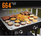 Stanbroil Stainless Steel Griddle Top for Cuisinart CGG-0028 28" 2-Burner Propane Gas Grill, 28 Inch Griddle Replacement Top with Dual Grease Management System