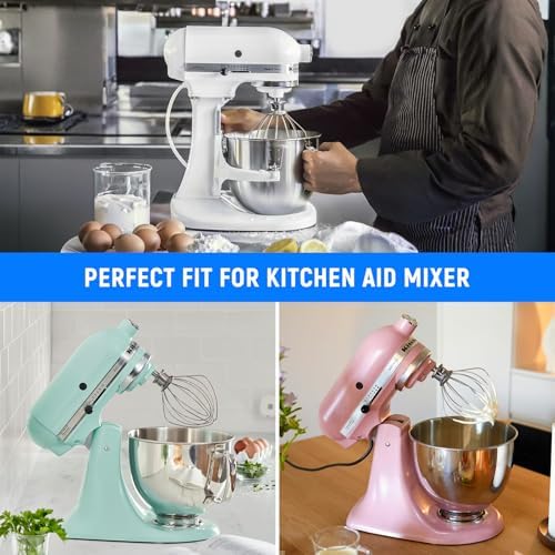 Mixer Whisk Attachment for Kitchenaid Stand Tilt-Head Wire Whip Accessories