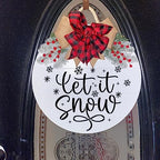 Christmas Stencils for Painting on Wood Crafts Large Holiday Winter Xmas Merry Christmas Stencil Reusable for Adult Ornament Paint Card Wall Porch Sign Glass Fabric Door (9 Christmas Sign)