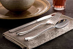 300 Plastic Silverware Set - Silver Cutlery Set - Disposable Flatware Set - 100 Forks - 100 Spoons - 100 Knives - Heavy Duty - Party Bulk