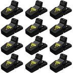 Mouse Trap Mouse Traps Indoor, Mice Traps for House Indoor, Mouse Traps Outdoor Quick Effective and Safe, Reusable Mouse Traps for House 12 Packs…