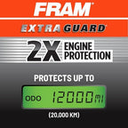 FRAM Extra Guard CA8755A Replacement Engine Air Filter for Select Cadillac, Chevrolet, and GMC Models, Provides Up to 12 Months or 12,000 Miles Filter Protection