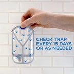 Zevo Flying Insect Trap Refill Kit| Attracts and Traps Insects like Fruit Flies, Gnats, House Mosquitoes Other | Pack Includes 2 cartridges| Device Sold Separately, White