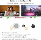 Replacement Remote for Apple TV Remote Compaitible with Apple TV 4K with TV Control