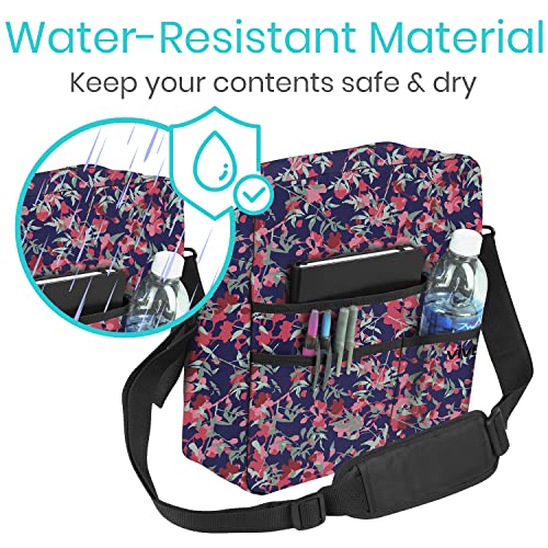 Vive Rollator Bag - Universal Travel Tote for Carrying Accessories on Wheelchair, Rolling Walkers, Transport Chairs, Mobility Scooters - Lightweight Handicap Medical Mobility Aid - for Women, Seniors