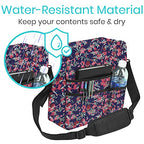 Vive Rollator Bag - Universal Travel Tote for Carrying Accessories on Wheelchair, Rolling Walkers, Transport Chairs, Mobility Scooters - Lightweight Handicap Medical Mobility Aid - for Women, Seniors