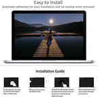 FORITO Tempered Glass Screen Protector Compatible with 2015 or older MacBook Pro 15” Model A1398 with Large Cleaning Cloth [Lifetime Risk-Free Replacement Warranty]