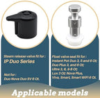 Replacement Parts for Instant Pot - 11 Piece Set for Sealing Ring, Steam Release Valve, Condensation Collector Cup - Accessories and Parts for Instant Pot Duo 5, 6 Qt IP-DUO50 IP-DUO60