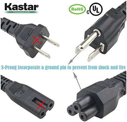 Kastar AC Adapter/Power Supply Replacement for Sony Vaio PCG-5J2L PCG-61511L 61611L PCG-6G4L PCG-7113L PCG-7133L PCG-7141L PCG-7142L PCG-7154L PCG-7Y2L PCG-FR VGN-CR VGN-CR320E/R VGN-FW VGN-NS VGN-P