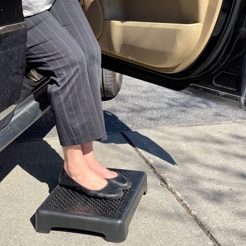 Evelots Mobility Half Step Nonslip Treads Indoor or Outdoor Sturdy for Door, Bed, Bathtub & Shower