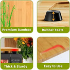 Cutting Board for Breville Smart Oven Air Fryer Pro BOV900BSS, Accessories for Breville Toaster Oven Heat Resistant Cutting Board, Crate Extra Storage, Protects Toaster Oven Surfaces