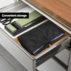 LUXJA Dust Cover Compatible with Ninja Crispi Air Fryer, Cloth Cover with Pockets Fits Ninja Crispi Portable Cooking System and Accessories, Black