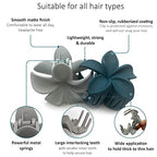 Flower Hair Clips for Women 2.8 Inch for Thick Thin Curly Hair Accessories, Cute Girl Gifts, Strong Hold, Decorative Matte Colors