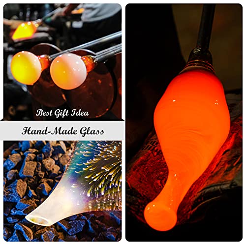 Porseme Oil Diffuser 3D Glass Aromatherapy Ultrasonic Humidifier, Air Refresh Auto Shut-Off, Timer Setting, BPA Free for Home Hotel Yoga Leisure SPA Gift 100ml Last 4H