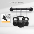 Grab Bars for Shower, 1 Pack 18-Inch Anti Slip Shower Handles for Elderly, Safety Shower Grab Bar, Stainless Steel Handicap Grab Bars for Bathroom (Black 1" Diameter)