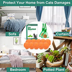 10 Pack Natural Cat Repellent Outdoor Indoor, Peppermint Oil Cat Deterrent Outdoor Repels Cat Dog Deer Rabbit from Garden Yard Lawn Home Keep Your Yard Lawn Porch Furniture Curtain from Cat Damages