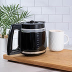 Replacement 12-Cup Glass Carafe for Cuisinart Coffee Maker (fits DCC-1200PRC CHW-12, CHW-12P1, DCC-1100BK, DCC-1200, DCC-2650, DGB-550BK, DGB-550BK1 DGB-625BC, DGB-700BC, SS-12)