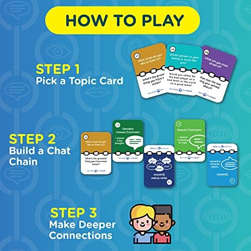 Chat Chains - The Game That Connects Us | Emotional Social Skills Games for Teens | Kids Therapy Games | Ages 8-99 | Fun and Fast | 15 Mins Playtime