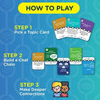 Chat Chains - The Game That Connects Us | Emotional Social Skills Games for Teens | Kids Therapy Games | Ages 8-99 | Fun and Fast | 15 Mins Playtime