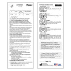 AccuMed BNX N95 Mask Black MADE IN USA Particulate Respirator Protective Face Mask (10-Pack, Approval Number TC-84A-9315 / Model H95B)