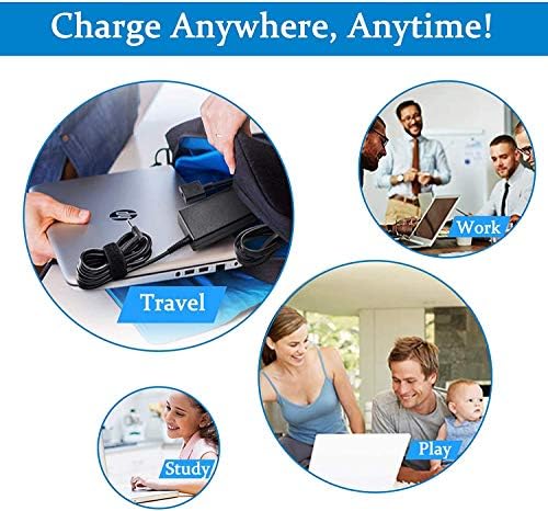 AC Adapter Charger Replacement for Dell Part# PA-21, PA-2E, PA-3E, SA90PS-00, PP02X