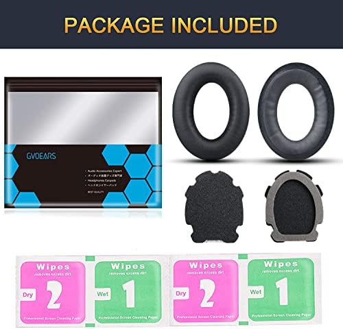 Replacement Ear Pads for Bose Aviation A20, Earpads Cushions Compatible with Bose Aviation Headset X A10 A20, Durable Leather Slow Rebound Memory Foam (Black)