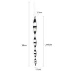 Besmon Woodpecker Bird Scare Devices，Reflective Scare Rods Control Device to Keep Birds Away from Patio Pool（Christmas Reflective Strip Hanging Home as Decoration）(12 Pack) (6pcs)