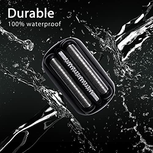 21B S3 Wet and Dry Replacement Head for Braun All Series 3 Electric Shavers 3040s 300s 310s 3080s Models, Compatible with Braun Shaver Part 21B, for 21b Foil & Cutters Razor Accessories.