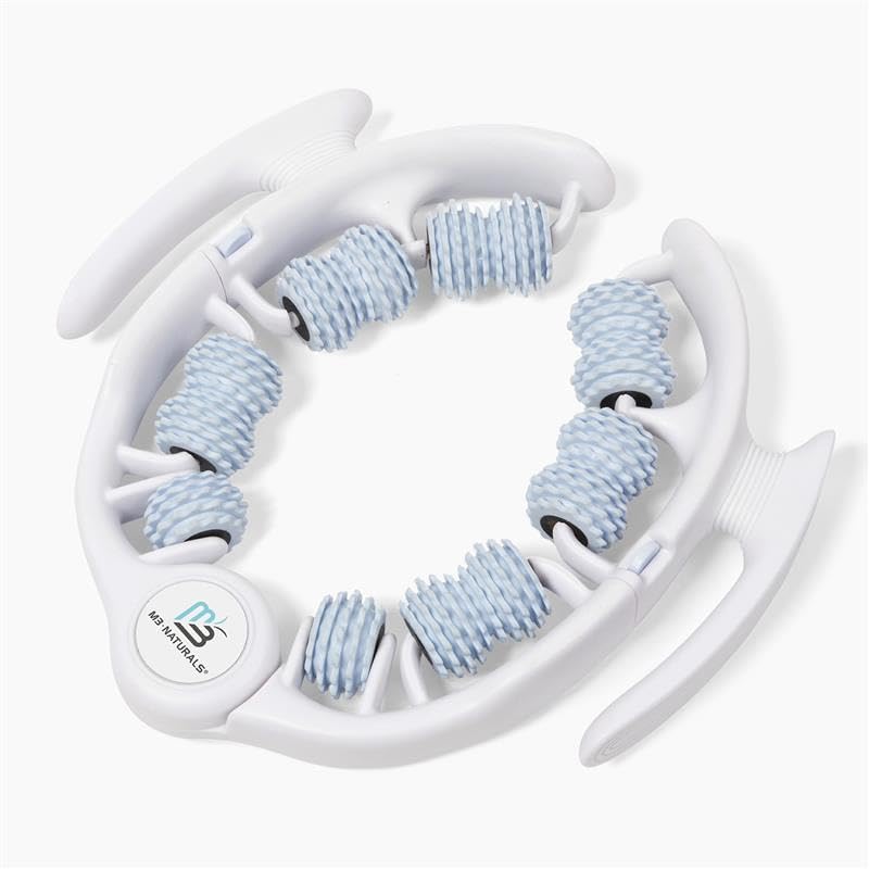 M3 Naturals Anti Cellulite Roller & Lymphatic Drainage Massager | Fascia Blaster for Contoured & Smoother Skin | Tool for Sore Arms, Legs, Stomach & Buttocks