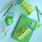 Zak Designs Kids Durable Plastic Spout Cover and Built-in Carrying Loop, Leak-Proof Water Design for Travel, (16oz, 2pc Set), Minecraft Bottle 2pk
