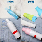 20 Pack Travel Essentials Silicone Bottle Covers, Cruise Ship Essentials, Travel Accessories Luggage for Women Men, Elastic Sleeves for Leak Proofing, Fit Most Travel Size Bottles Toiletries