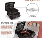Stainless Steel Splatter Shield for Ninja Foodi AG301, Air Fryer Accessories for Ninja Foodi 5-in-1 Indoor Grill, Replacement Parts for Ninja Foodi AG300, AG300C,AG301C, AG302, AG400