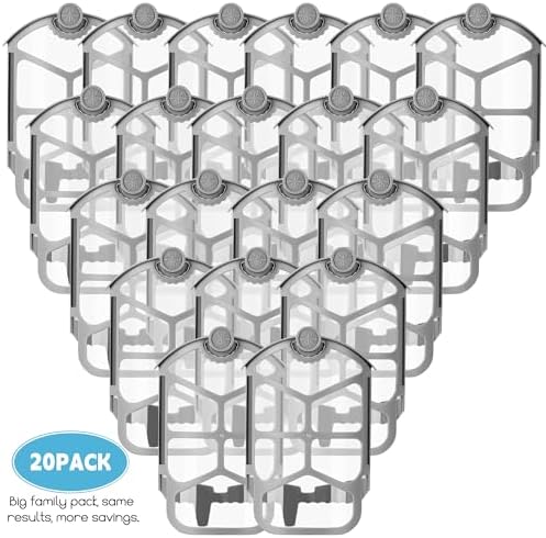 20 Pack Refill Cartridge Compatible with ZEVO Refill, Flying Insect Trap Refill Kit Compatible with Zevo M364A and Max Refill Cartridges, 100% Fit