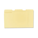 File Folders, 100 Pack, Durable Manila Folders, Letter Size (8.5" x 11"), 3 Top Tabs for Easy Labeling, Everyday Filing Essential for Offices, Classrooms & Home Document Organization